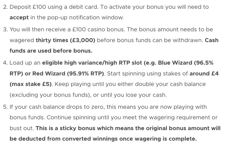 Outplayed offer write up for sticky bonus offer